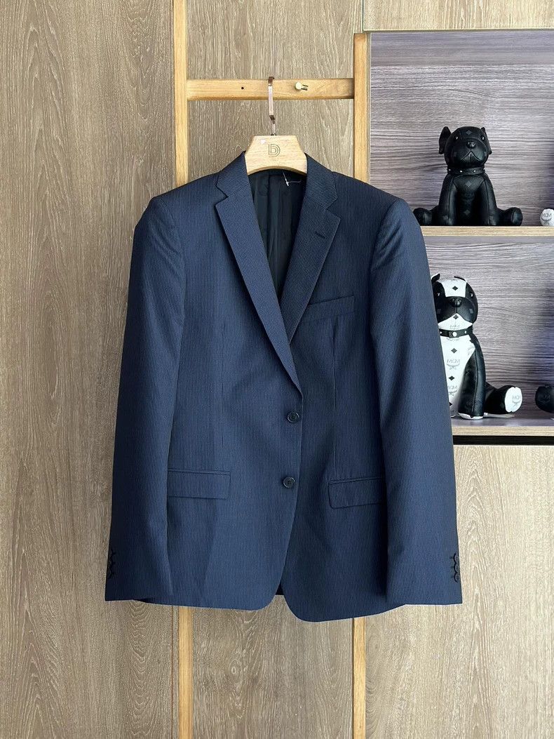 Versace Versace Men's suit navy blue suit set Size US M / EU 48-50 / 2 - 2 Thumbnail