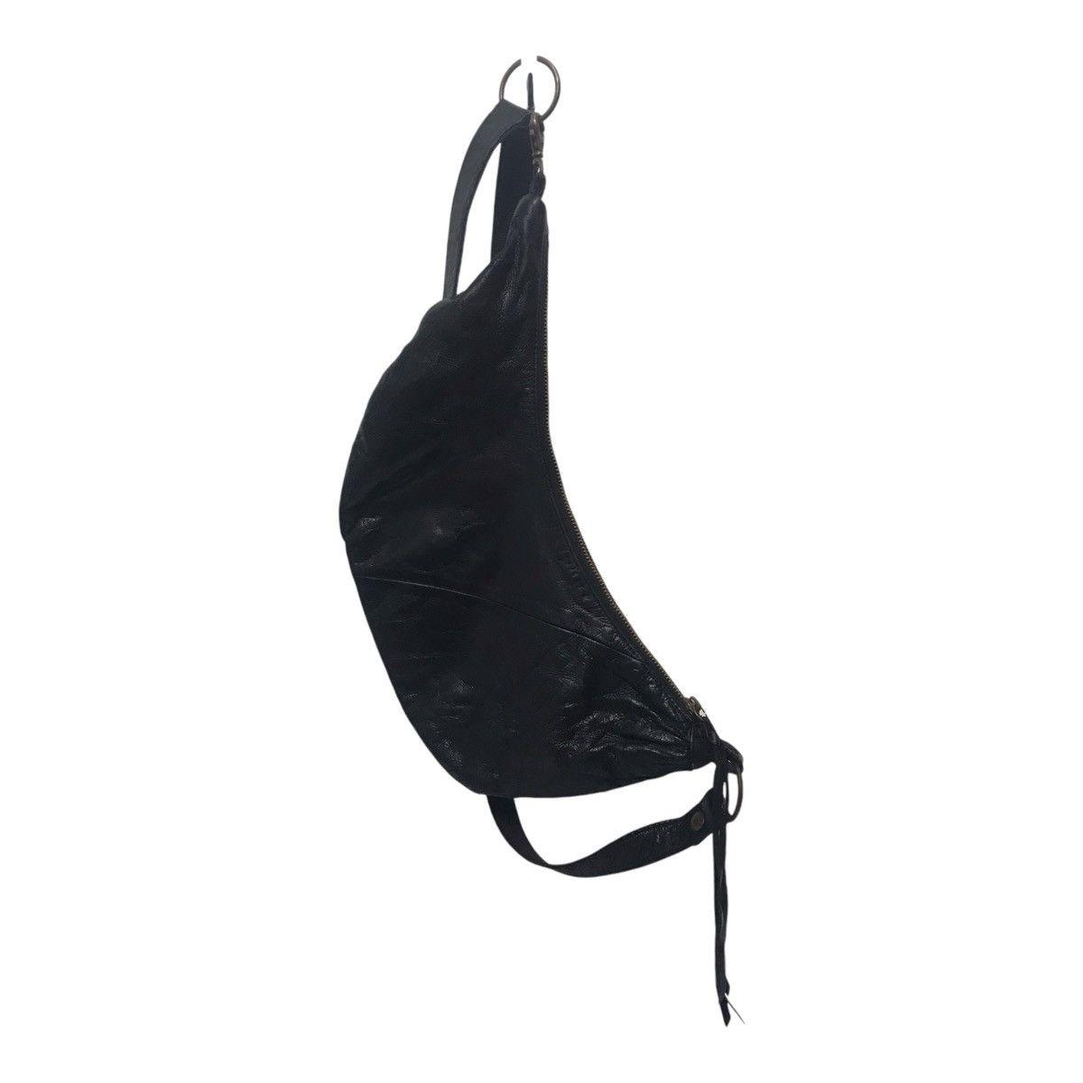 Hysteric Glamour × If Six Was Nine × Seditionaries Segment Leather peanut shell shape Sling Bag Size ONE SIZE - 4 Thumbnail