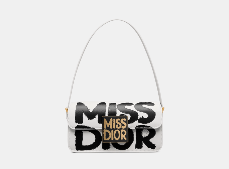 Dior o1w1db11125 M2610U Size : OS / Flap Bag in White/Black Size ONE SIZE - 1 Thumbnail