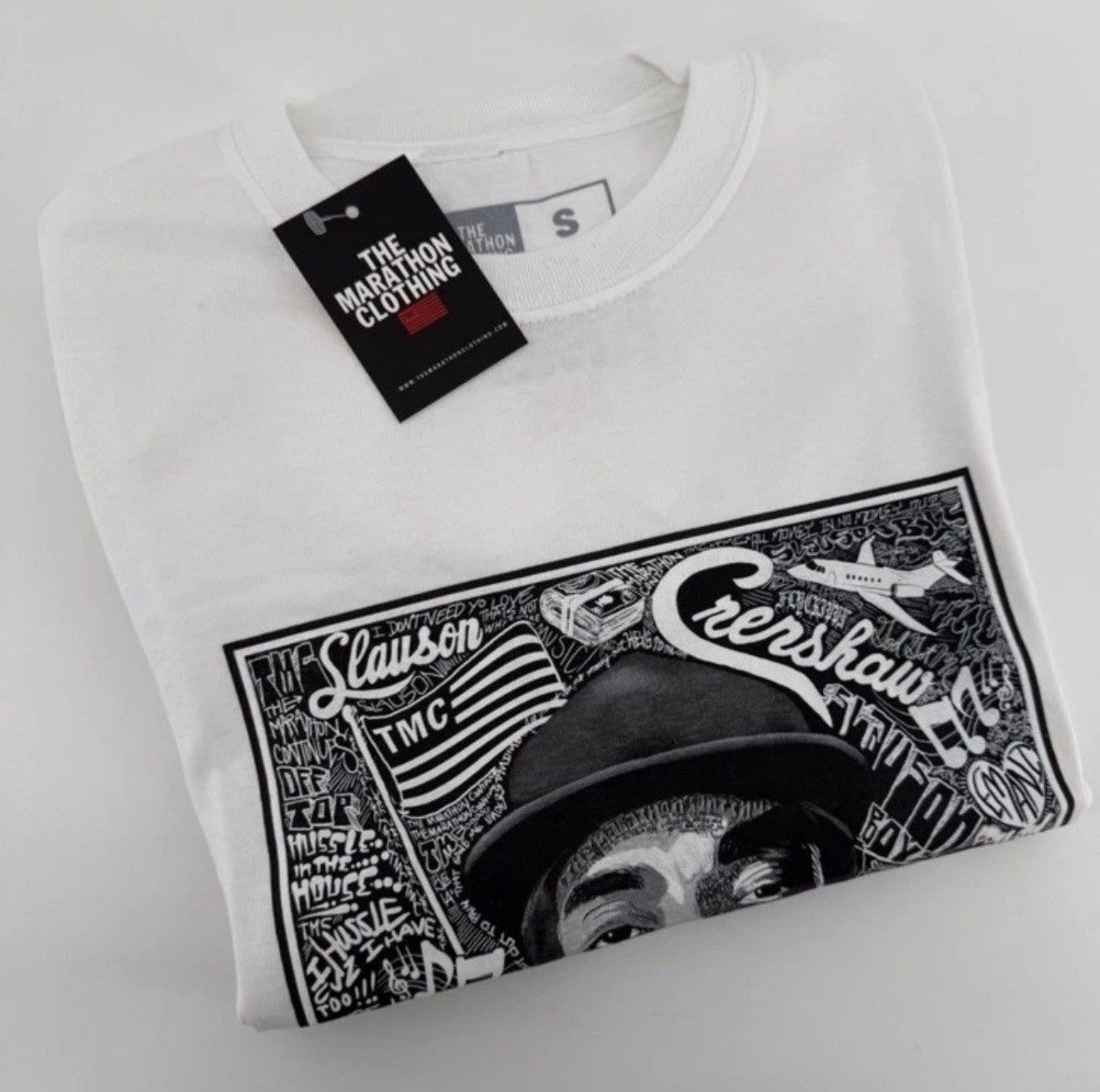 Other Nipsey Hussle “The Marathon” T- shirt size Small Streetwear Size US S / EU 44-46 / 1 - 2 Thumbnail