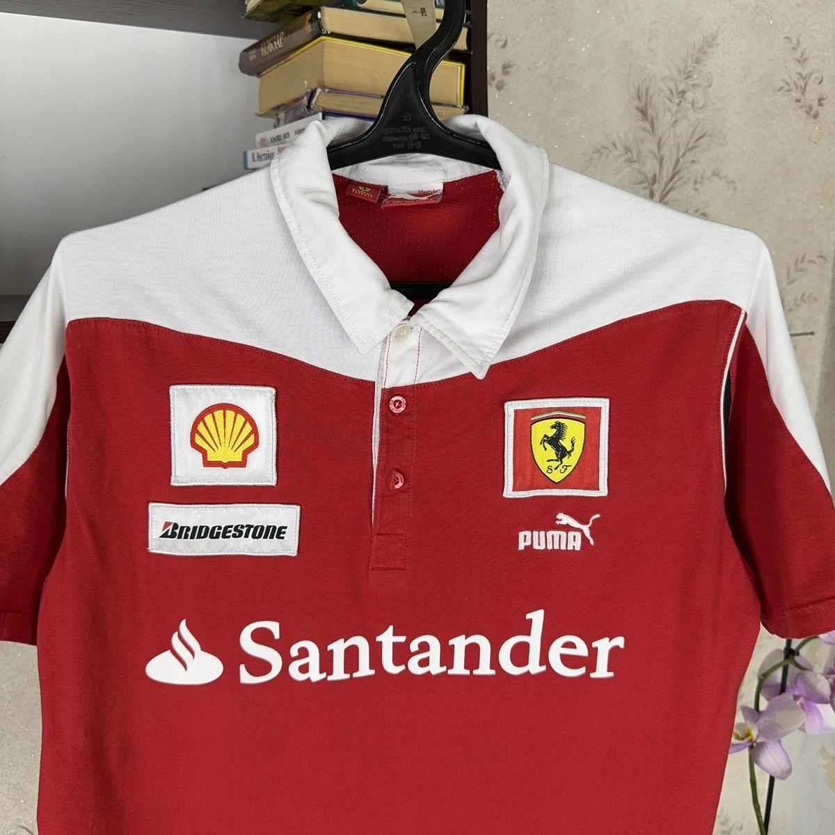 Ferrari × Puma Vintage Puma Ferrari Scuderia T Shirt Santander Formula 1 Size US L / EU 52-54 / 3 - 5 Thumbnail