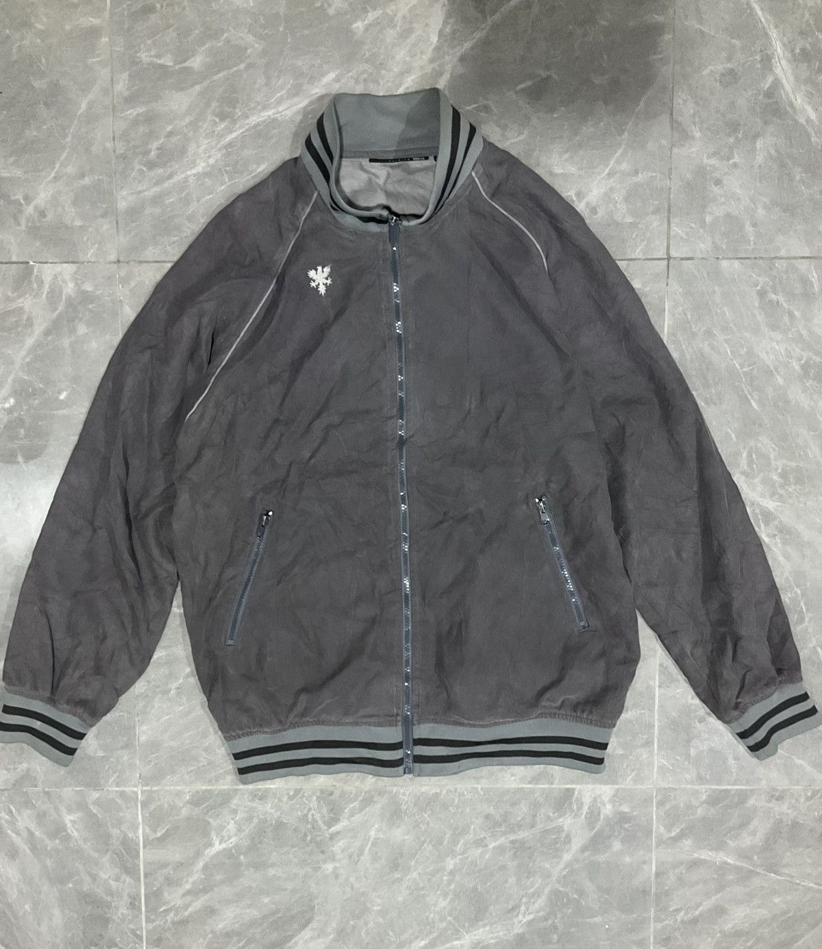 Japanese Brand × Other Japan Brand Sweat Leather 2 Line Stripe Size US L / EU 52-54 / 3 - 1 Thumbnail