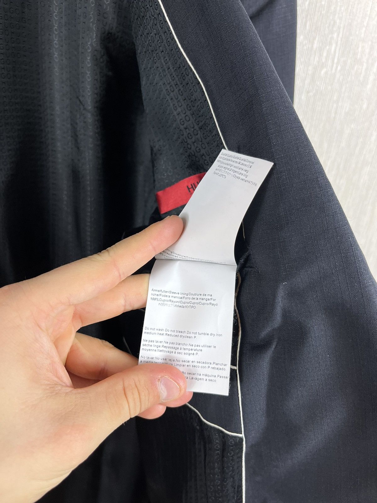 Designer × Hugo Boss Hugo Boss Amaro/Heise casual blazer jacket classic Size 38R - 19 Thumbnail
