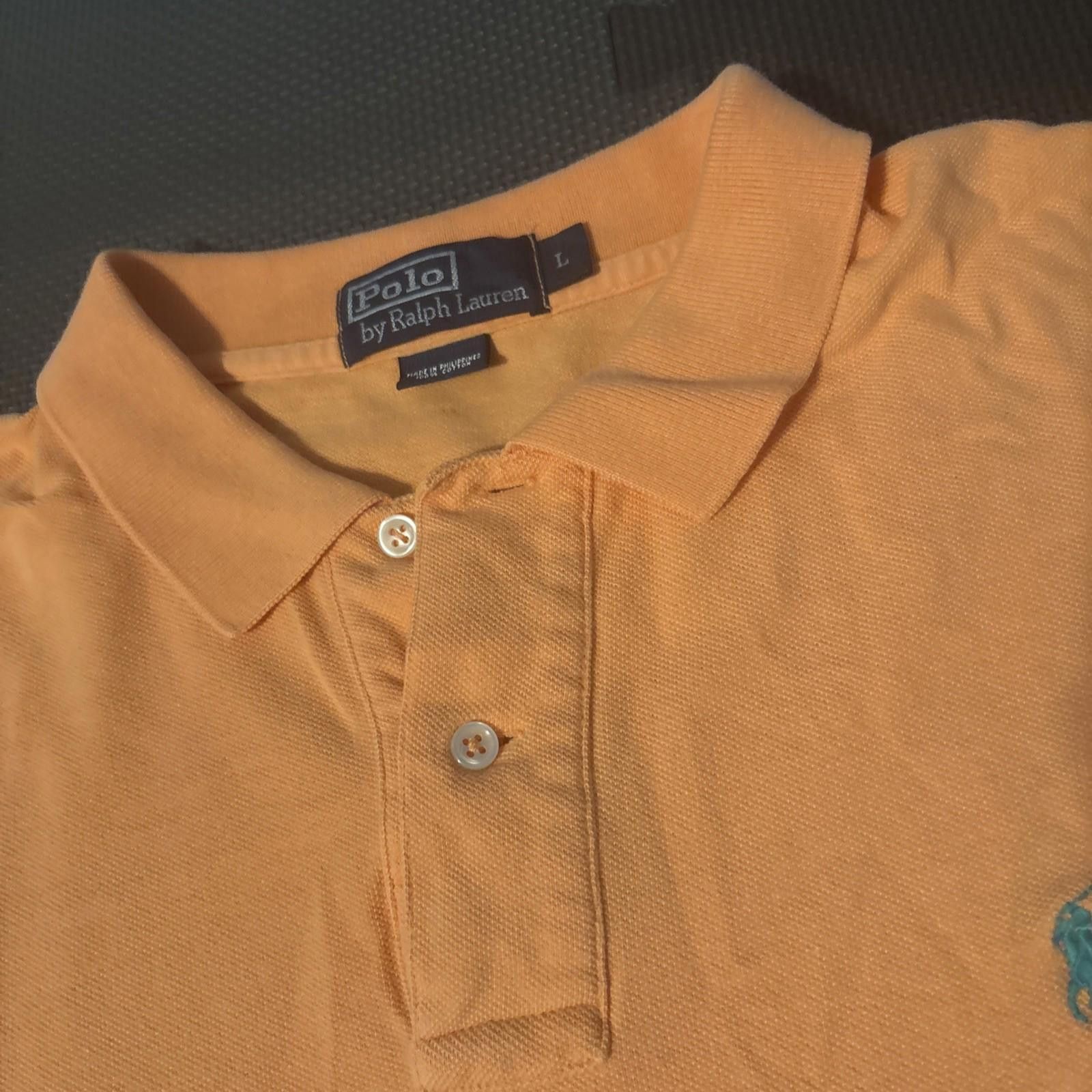 Polo Ralph Lauren Vintage Polo Ralph Lauren Men’s Size Large Cotton Orange Size US L / EU 52-54 / 3 - 4 Thumbnail