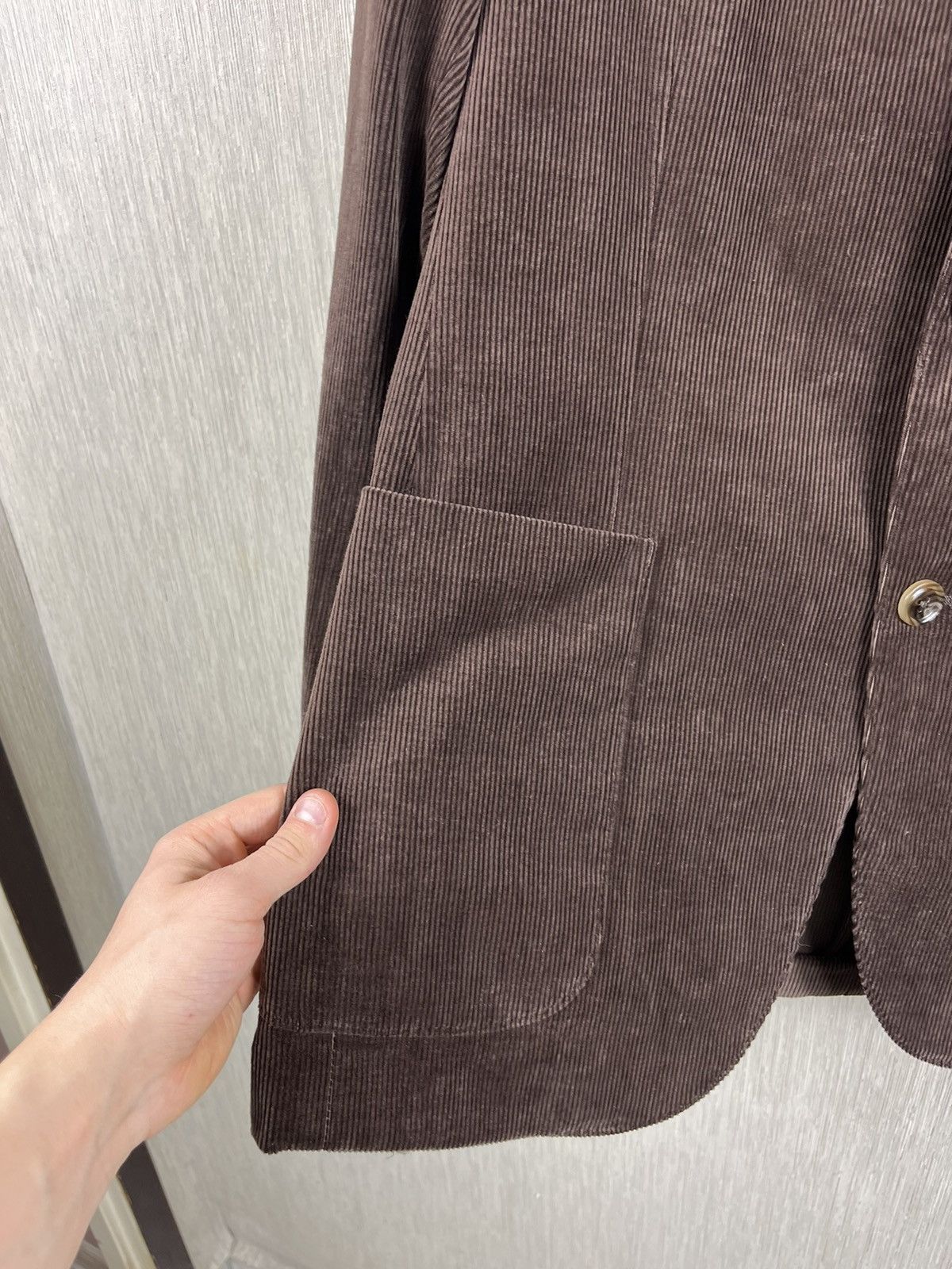 Ermenegildo Zegna Ermenegildo Zegna cashco comfort corduroy blazer jacket Size US M / EU 48-50 / 2 - 8 Thumbnail