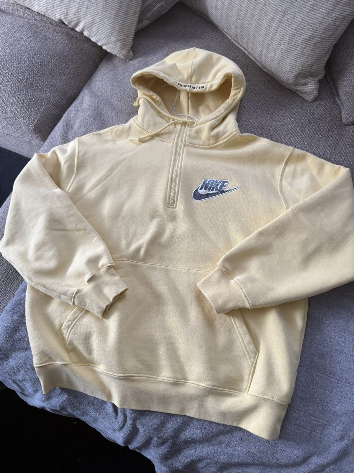 Nike × Supreme Supreme Nike Half Zip Hoodie Size US S / EU 44-46 / 1 - 1 Thumbnail