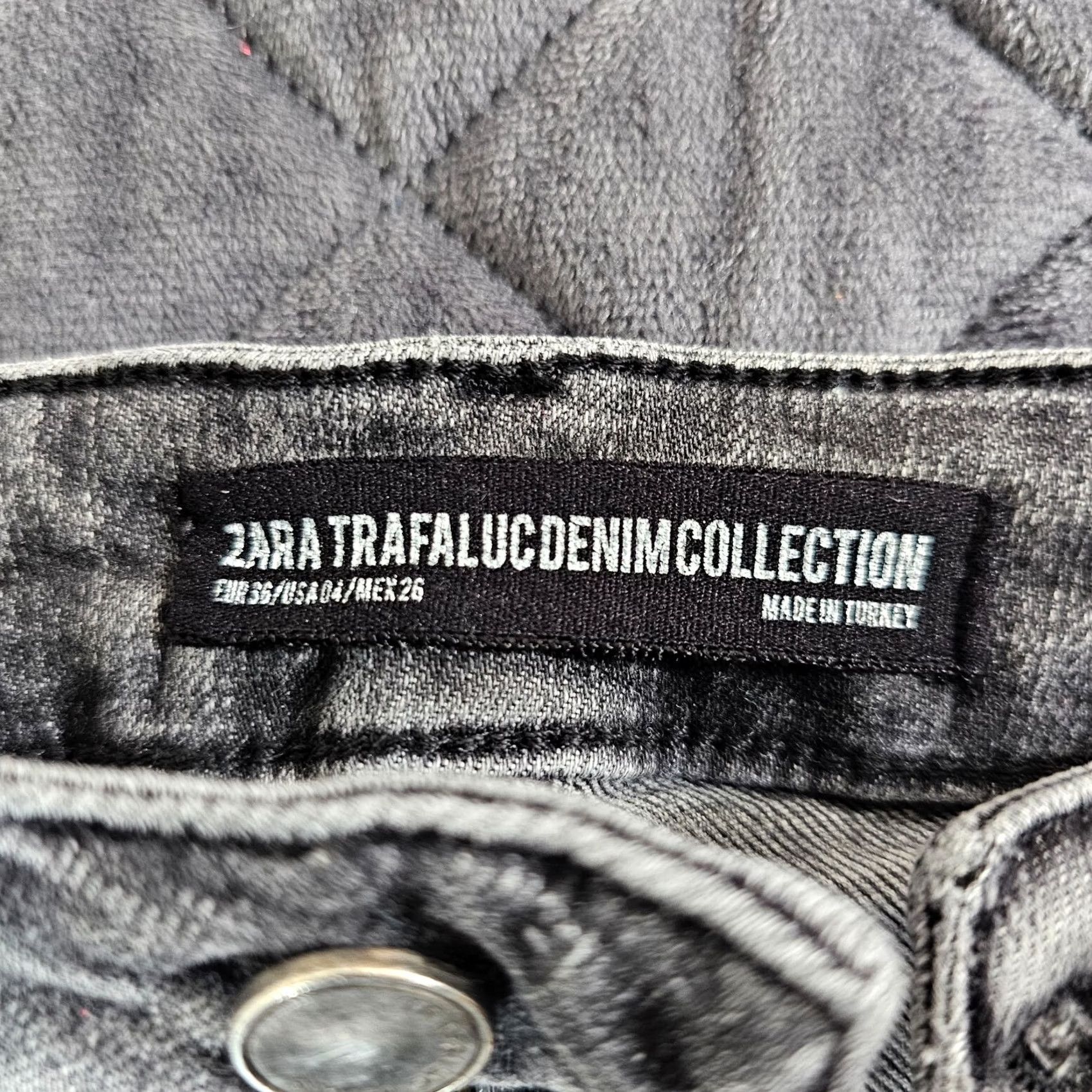 Zara Zara Trafaluc Denimwear Black Skinny Jeans Size 4 Womens Mid Rise Stretch Denim Skinny Jeans Distressed Off? (note: not allowed to add new info) Size 27" / US 4 / IT 40 - 3 Thumbnail