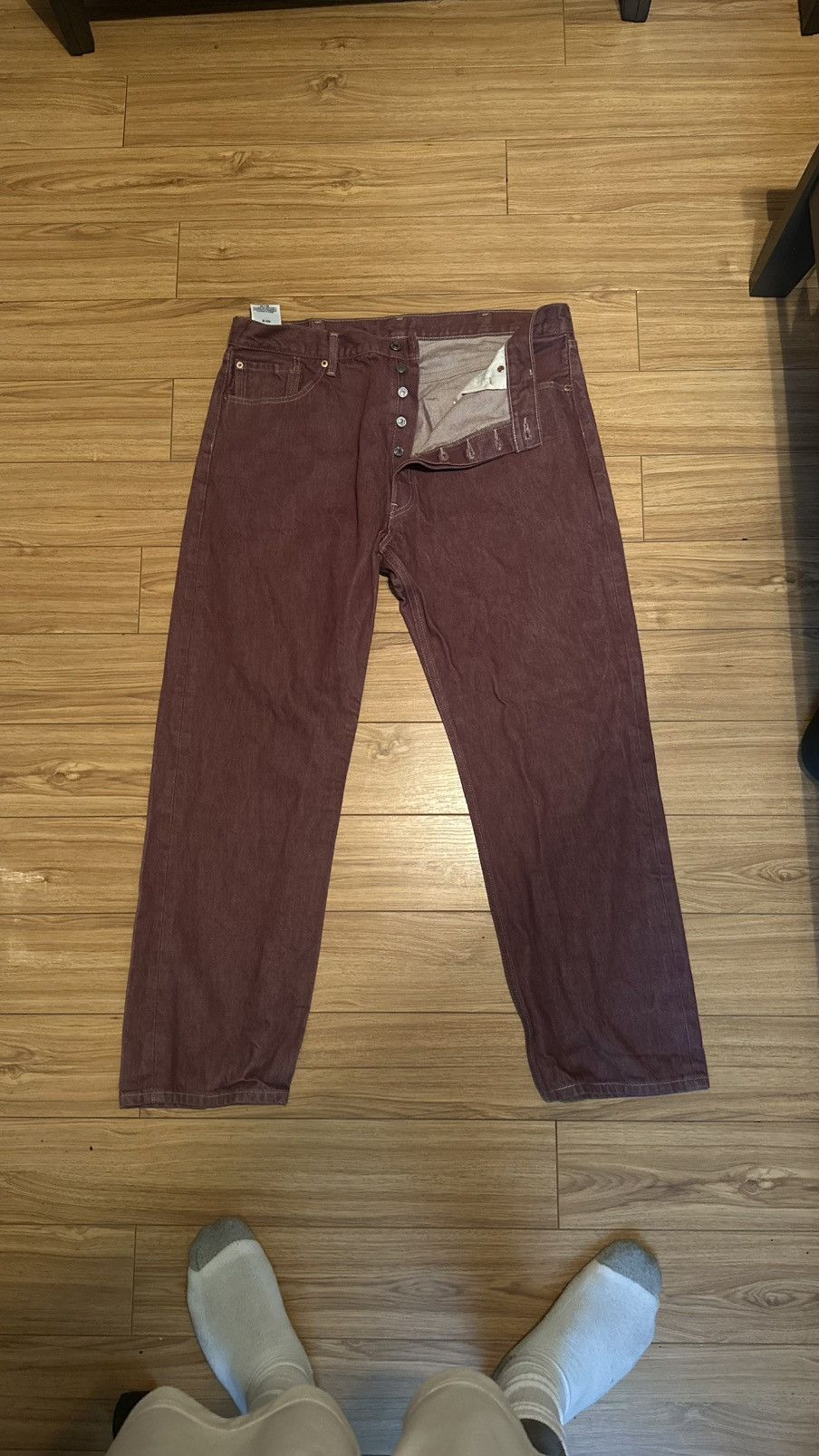 Levi's Levi mens 501 Jeans Size US 40 / EU 56 - 1 Thumbnail