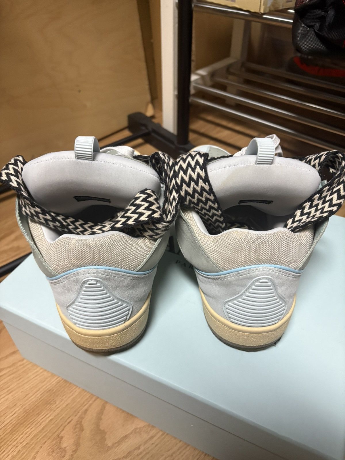 Lanvin Lanvin Leather Curb Sneaker Size US 9.5 / EU 42-43 - 7 Thumbnail
