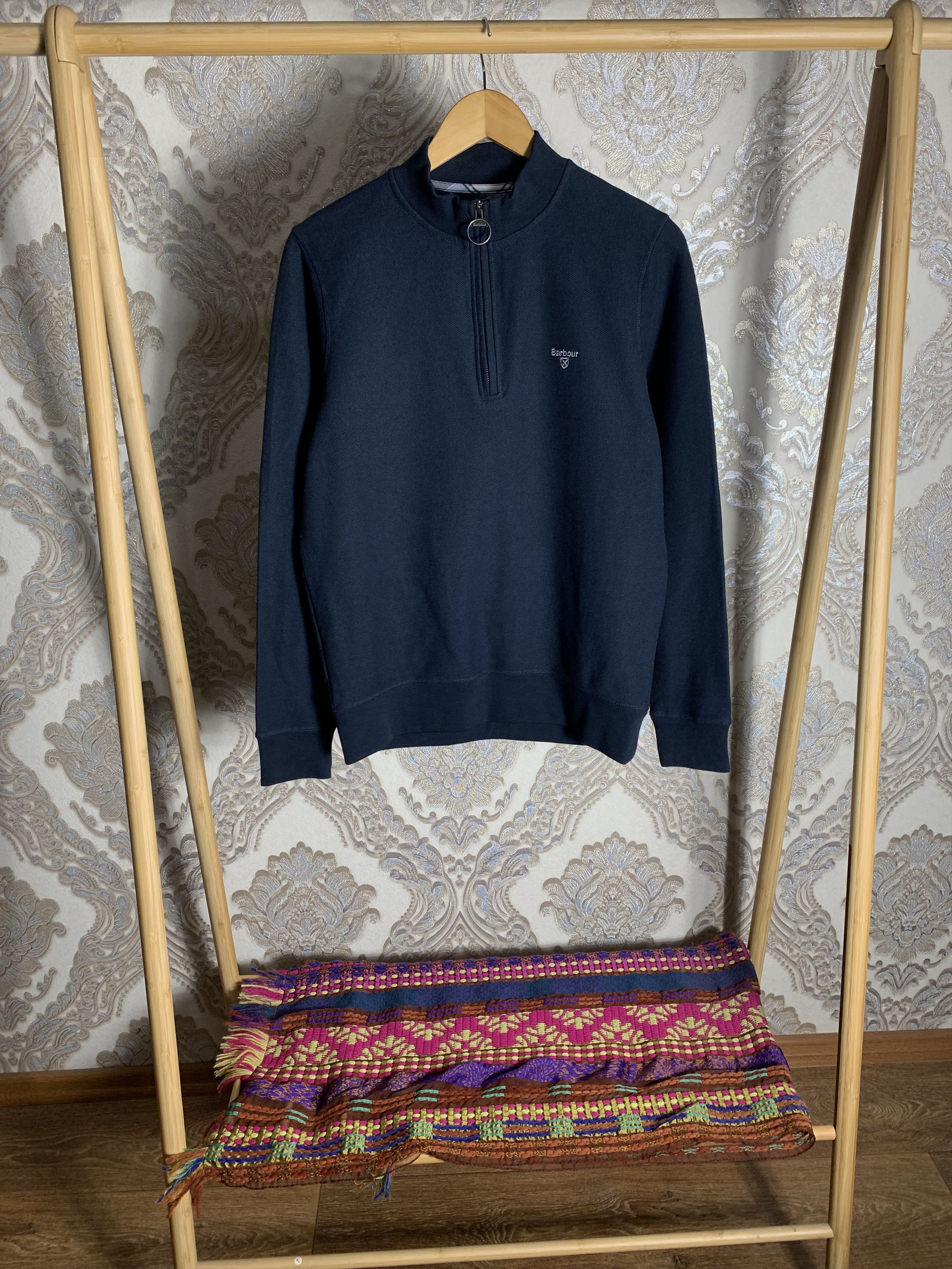 VINTAGE BARBOUR INTERNATIONAL 1/3 ZIP SWEATER CASUAL Y2K 90s