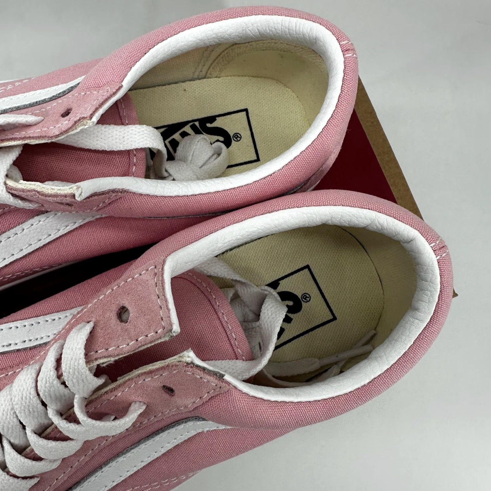 Vans VANS Old Skool Shoes Womens 8 Coral Blush Pink Sneaker Low Top VN000DB3D3X Mens US 6.5 (Womens 8) Shoes Off The Wall Girls? Size ONE SIZE - 4 Thumbnail