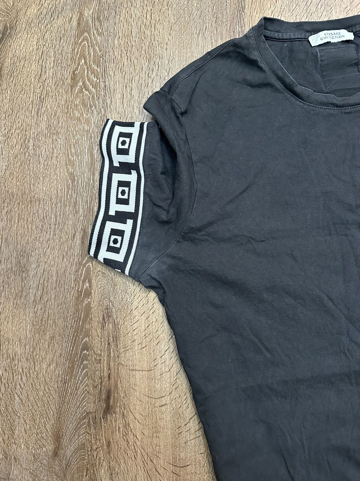 Versace × Versace Jeans Couture Versace Cotton T-Shirt Luxury Size US M / EU 48-50 / 2 - 6 Thumbnail