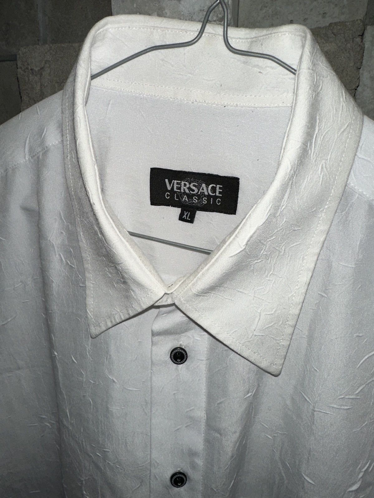 Versace Versace Classic Shirt Viscose 100% Size US XL / EU 56 / 4 - 3 Thumbnail