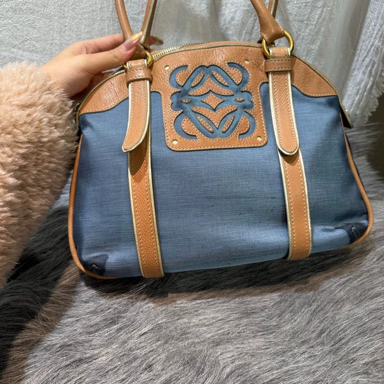 Loewe loewe Leather double-sided logo shoulder bag tote bag 2503- Size ONE SIZE - 5 Thumbnail