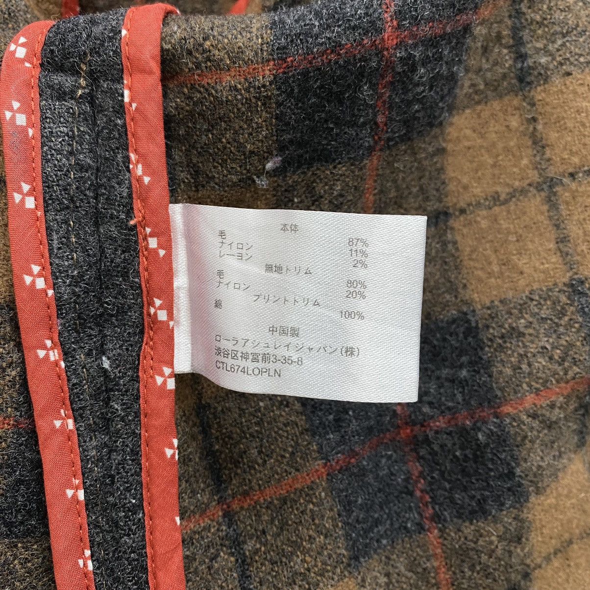 Laura Ashley LAURA ASHLEY LONDON United Kingdom Brand Wool Tweed Coat Size M / US 6-8 / IT 42-44 - 4 Thumbnail