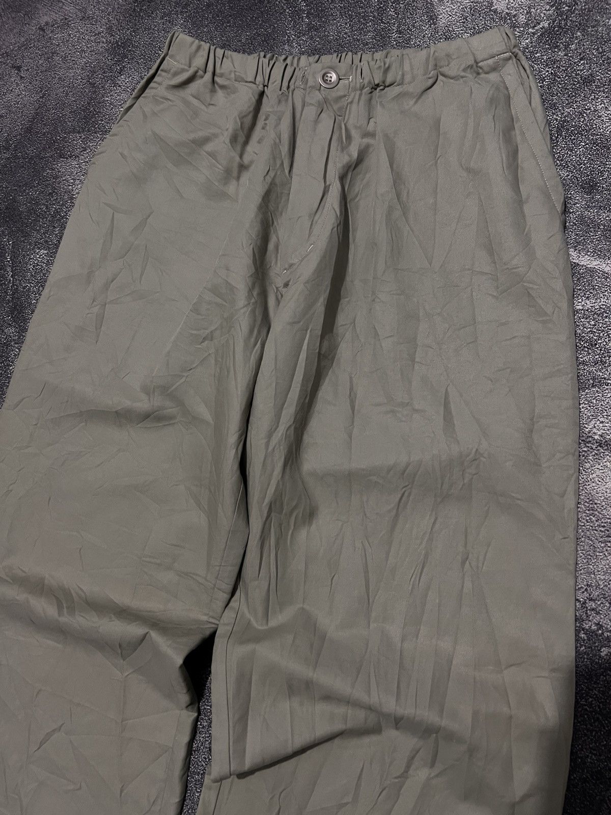 Yohji Yamamoto Yohji Yamamoto Y’s For Living Wide Nylon Pants Size US 30 / EU 46 - 2 Thumbnail