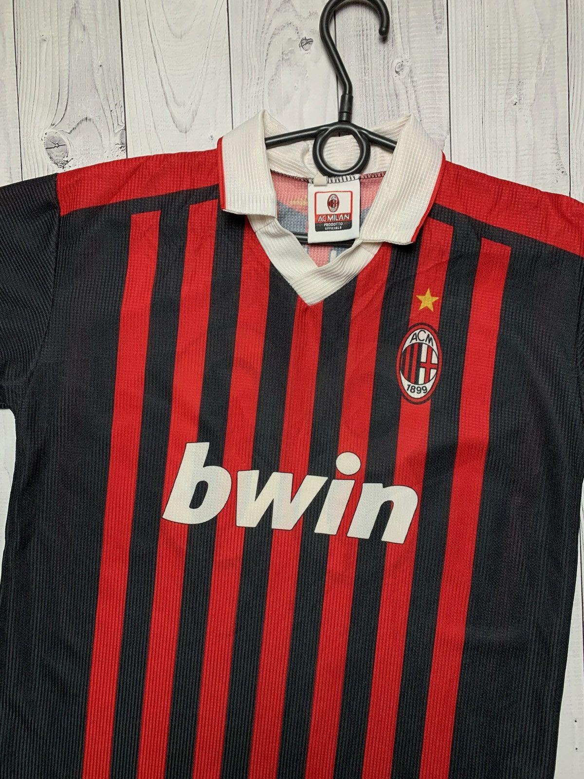 Vintage Vintage 80 Ronaldinho AC Milan soccer jersey women’s S Size S / US 4 / IT 40 - 3 Thumbnail