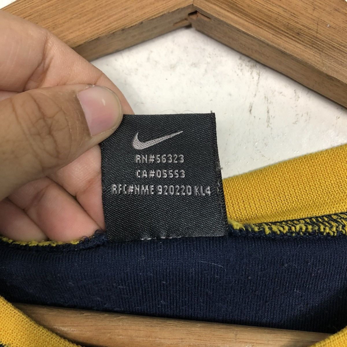 Nike 🔥VINTAGE SWEATSHIRT LONG SLEEVE NIKE SMALL PONY Size US XL / EU 56 / 4 - 16 Thumbnail