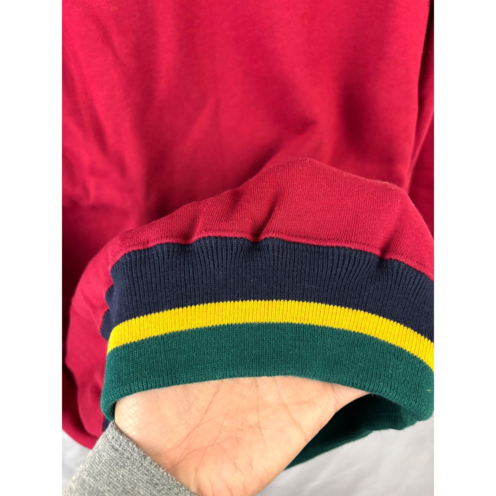 Lacoste Vintage Lacoste IZOD Red Long Sleeve Polo Shirt Medium NEW Size US M / EU 48-50 / 2 - 8 Thumbnail