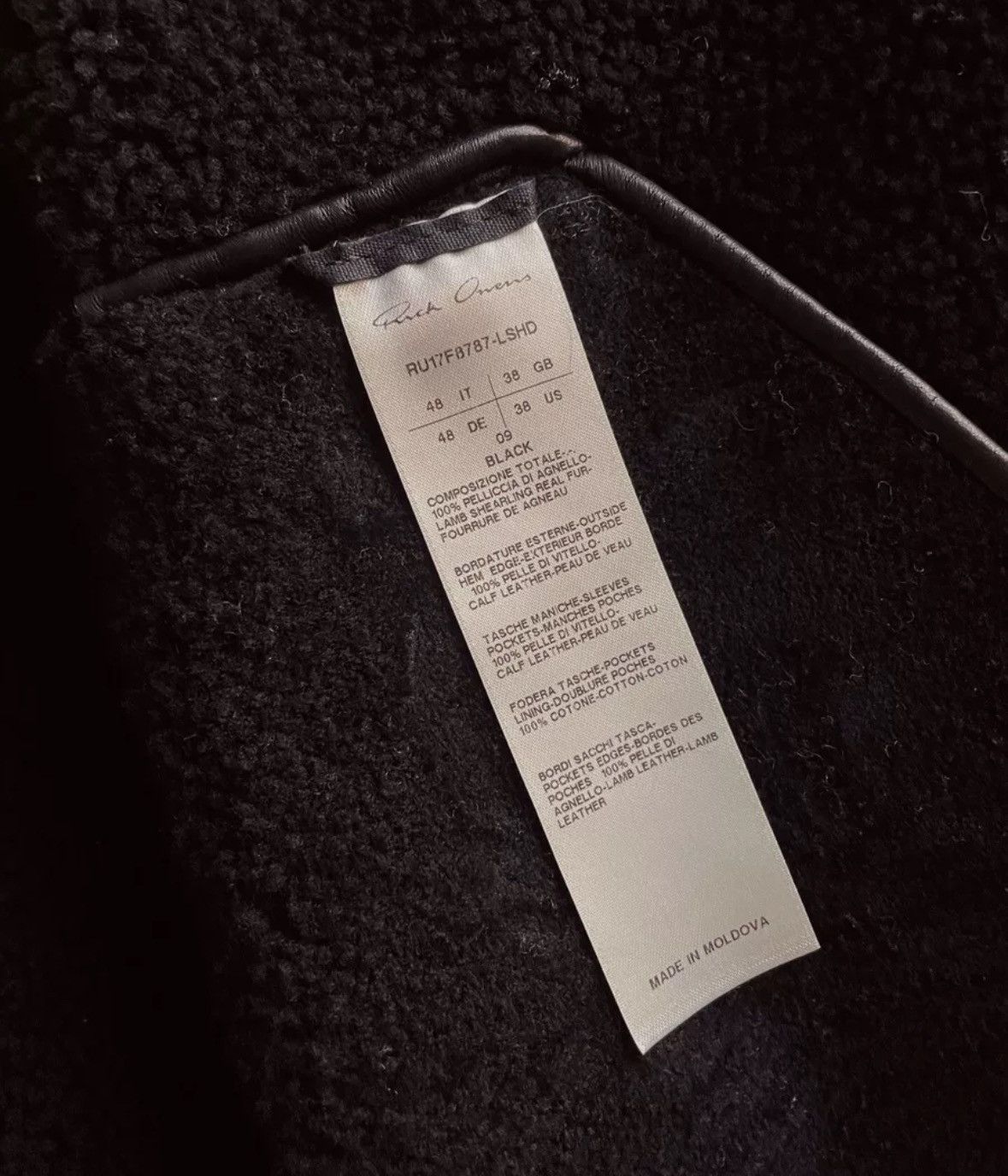 Rick Owens Rick Owens fur one-piece fur jacket 2412-Nextarrow Size US M / EU 48-50 / 2 - 9 Thumbnail