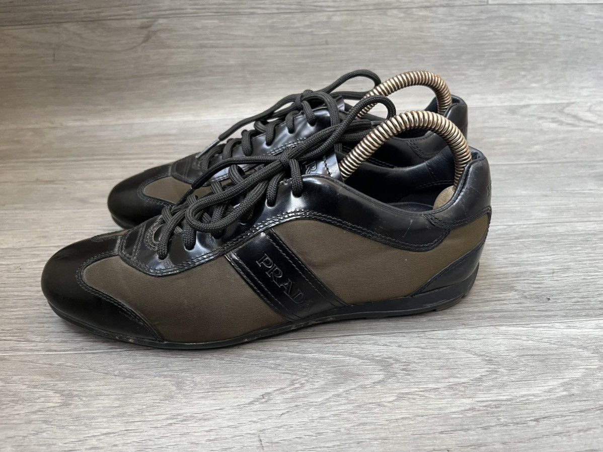 Prada Prada linea rossa low-top Y2k sneakers sz 36.5 Size US 6.5 / IT 36.5 - 5 Thumbnail