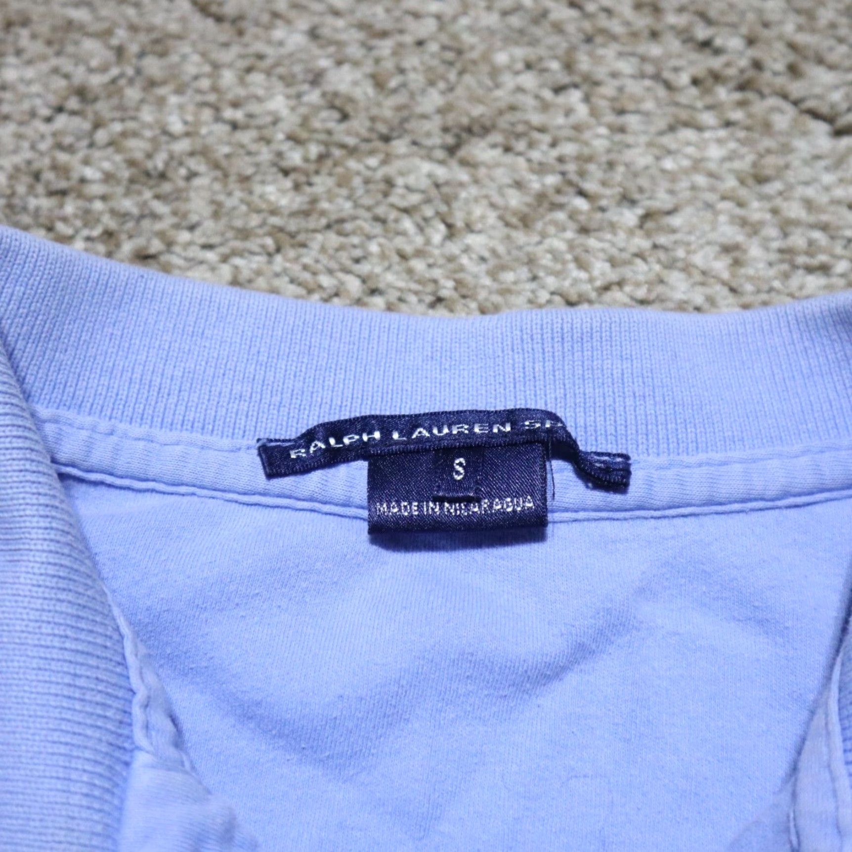 Ralph Lauren Ralph Lauren Polo Light Blue Sleeveless Shirt Men's Size S Small Size US S / EU 44-46 / 1 - 4 Thumbnail