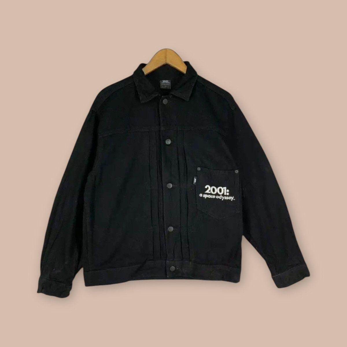 GU GU X 2001 Space Odyssey Black Denim Size US XL / EU 56 / 4 - 2 Thumbnail
