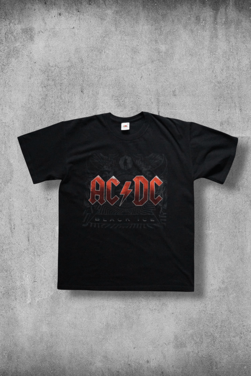 ACDC x BLACK ICE TOUR x 2009 European tour tees x L size