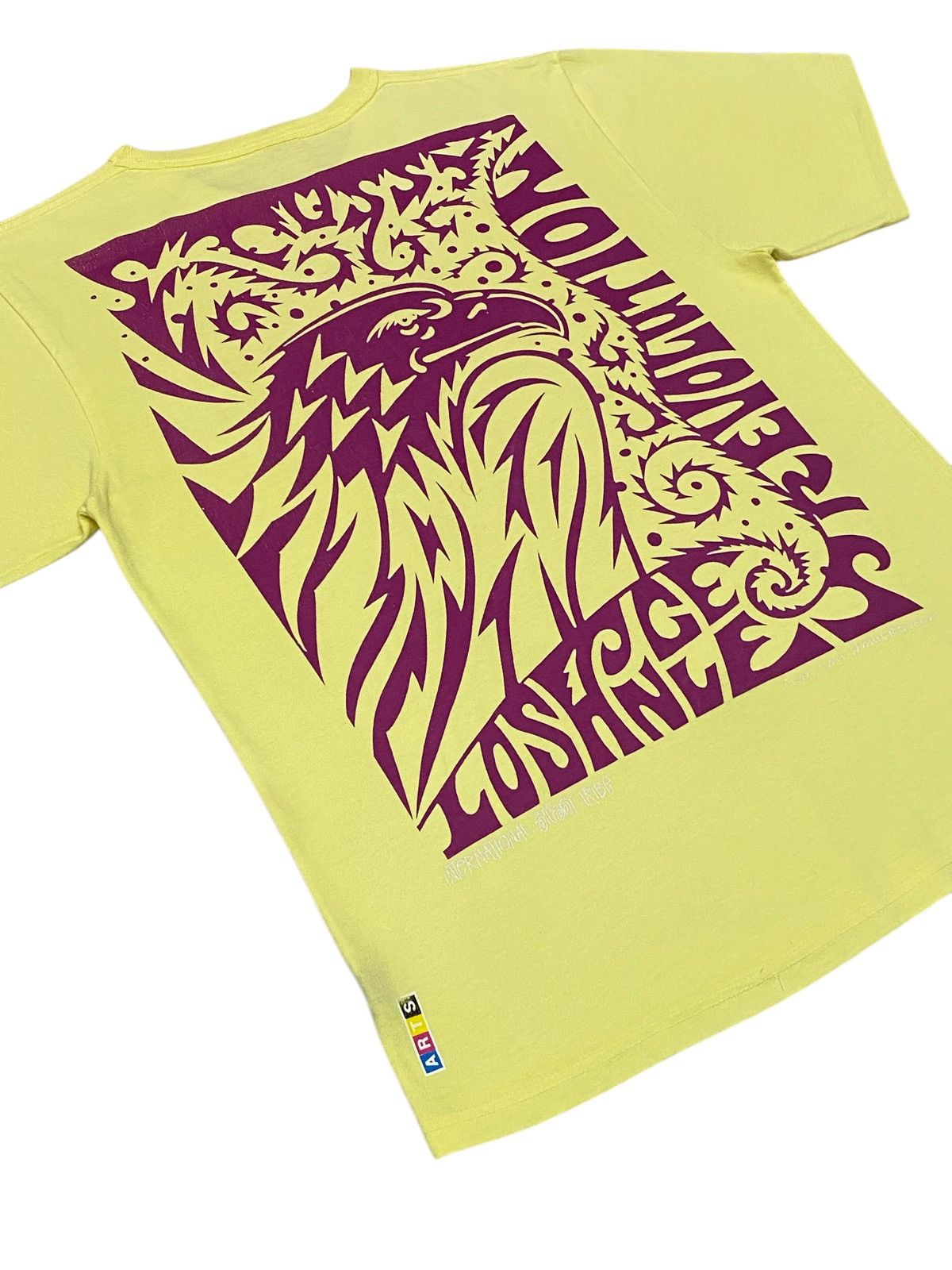 Stussy × Vintage Vintage 90s Stussy Skateboard ART Los Angeles Shirt Size US M / EU 48-50 / 2 - 20 Thumbnail