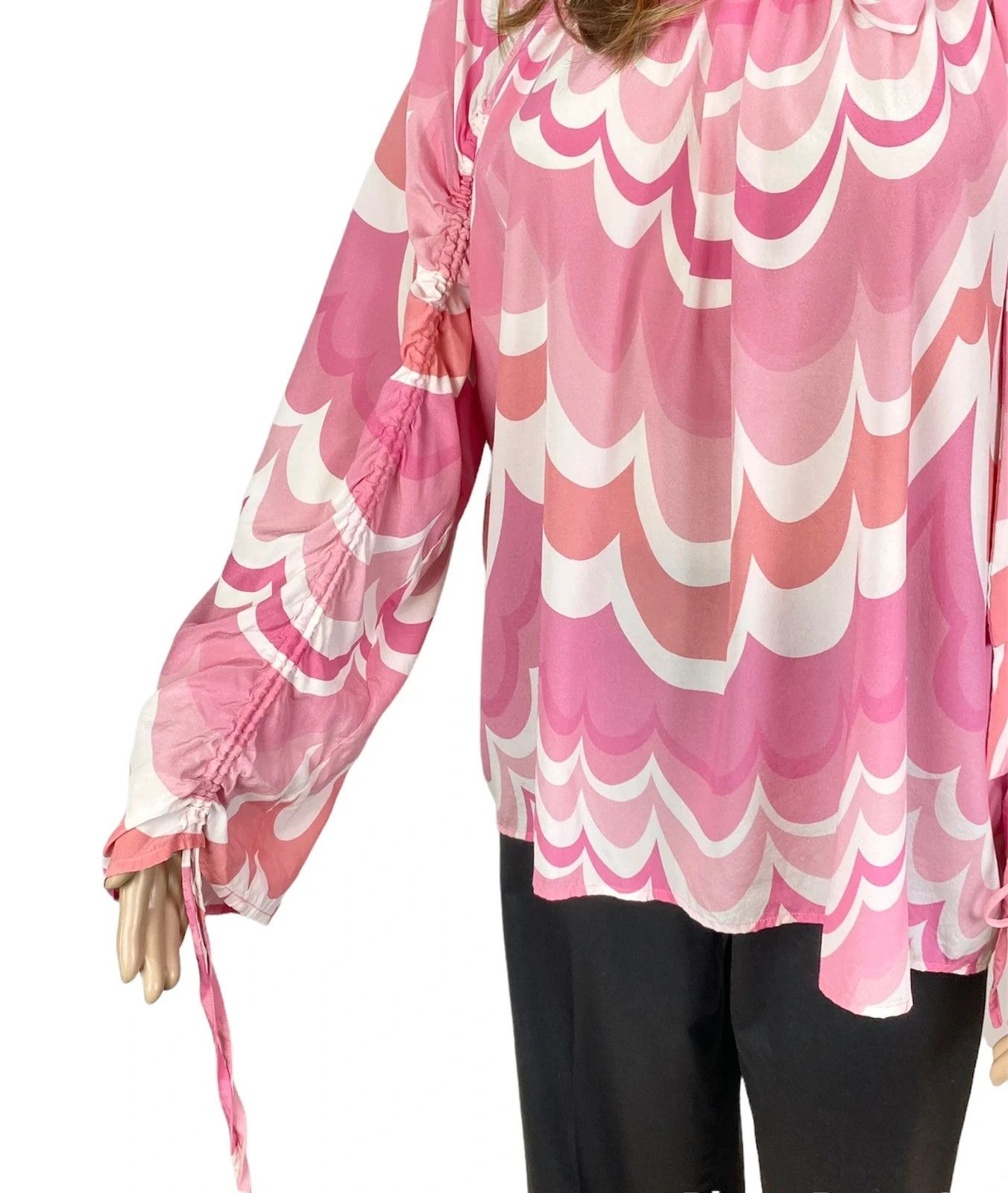 STEFFEN SCHRAUT Steffen Schraut Silk Blouse size 36 Size XS / US 0-2 / IT 36-38 - 6 Thumbnail