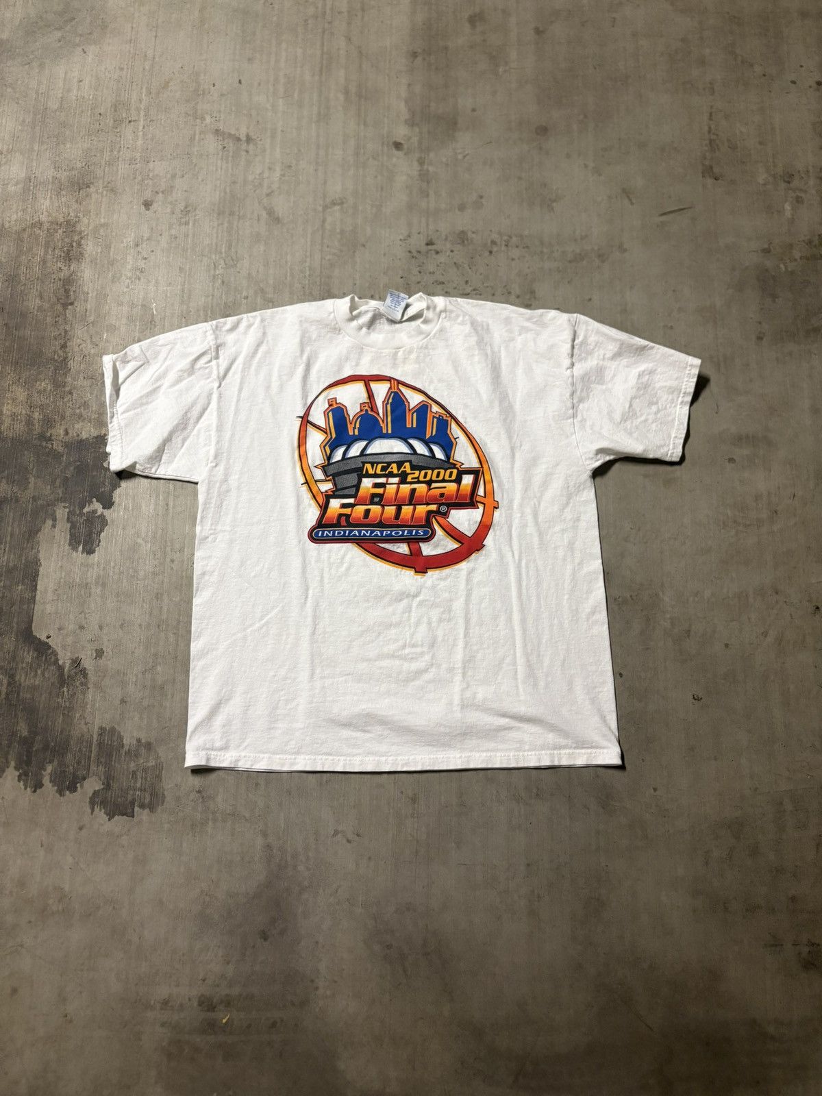 Vintage Vintage ncaa basketball Tshirt Size US XL / EU 56 / 4 - 3 Thumbnail