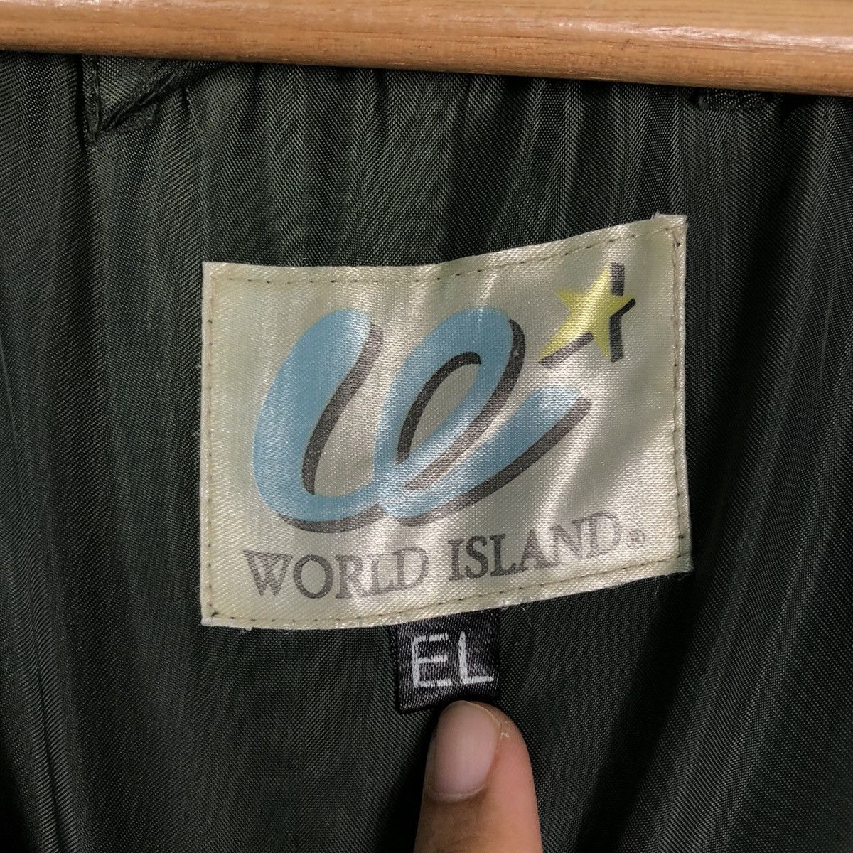 Japanese Brand 🔥Riot Riot Vintage Fly Bomber Jacket World Island Japan Size US L / EU 52-54 / 3 - 18 Thumbnail