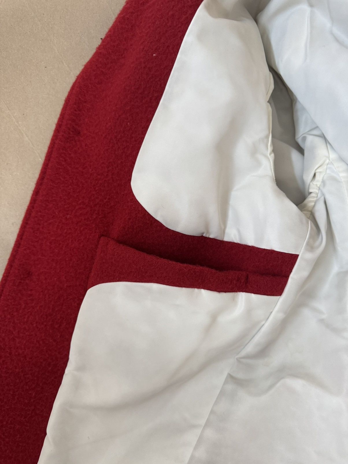 Raf Simons Raf Simons FW18 / « red coat with very big pockets » Size US M / EU 48-50 / 2 - 8 Thumbnail