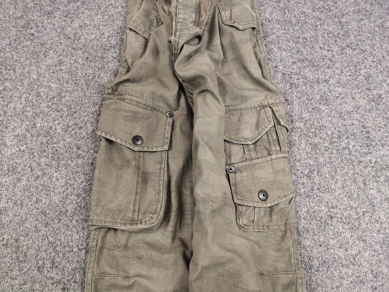 Japanese Brand Vintage 90's junya watanabe style Cargo Baggy camo Pants Size US 33 - 8 Thumbnail
