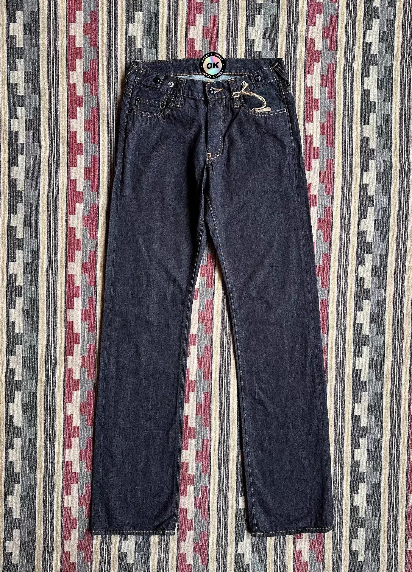 Prps Prps Purple R49P17BX Rinsed Raw Denim Jeans Japan Unisex 24 Size 24" / US 00 / IT 34 - 1 Thumbnail