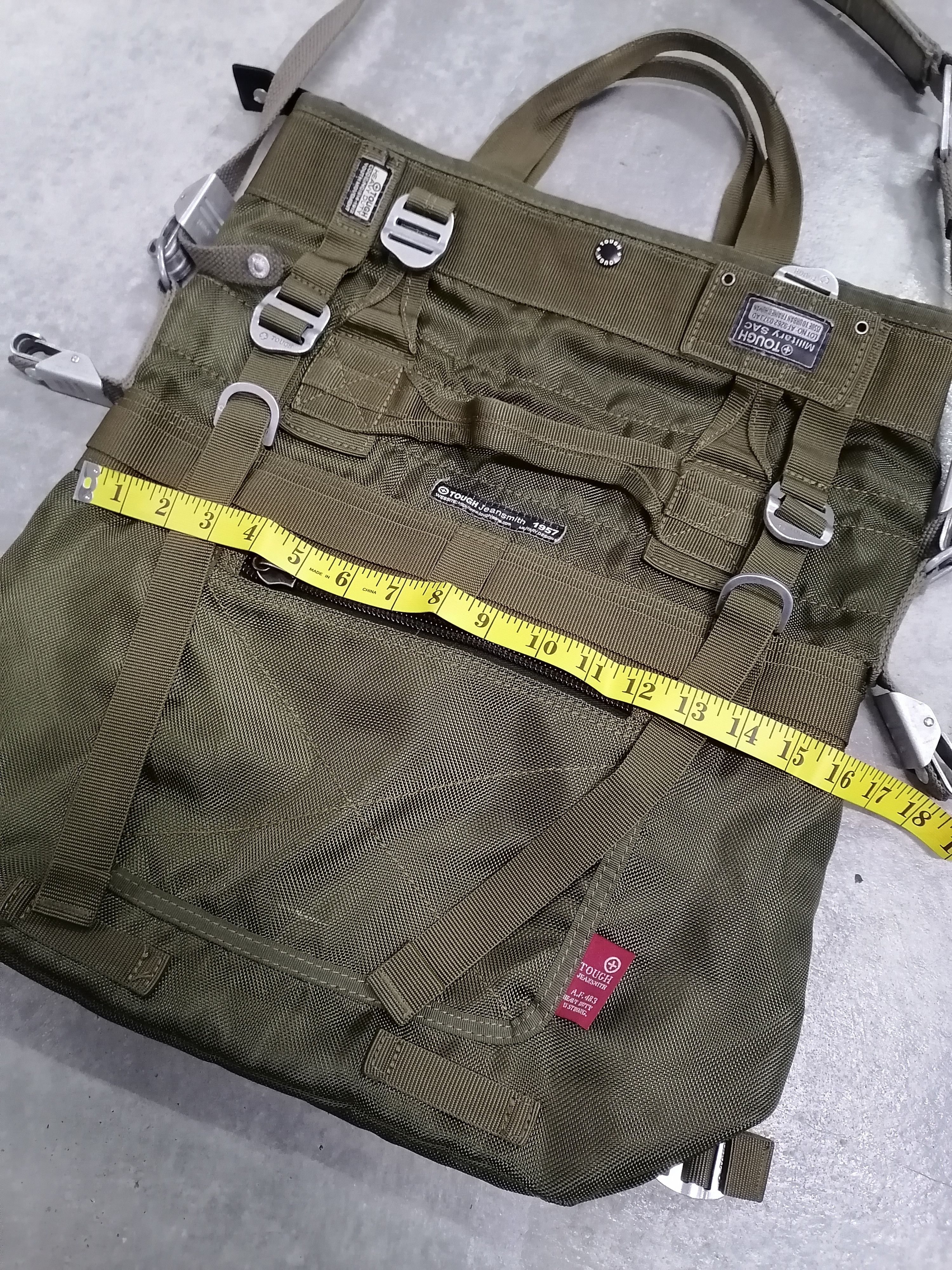 20471120 × If Six Was Nine Rare Tough Jeansmith Tactical Heavy Duty Bag Size ONE SIZE - 19 Thumbnail