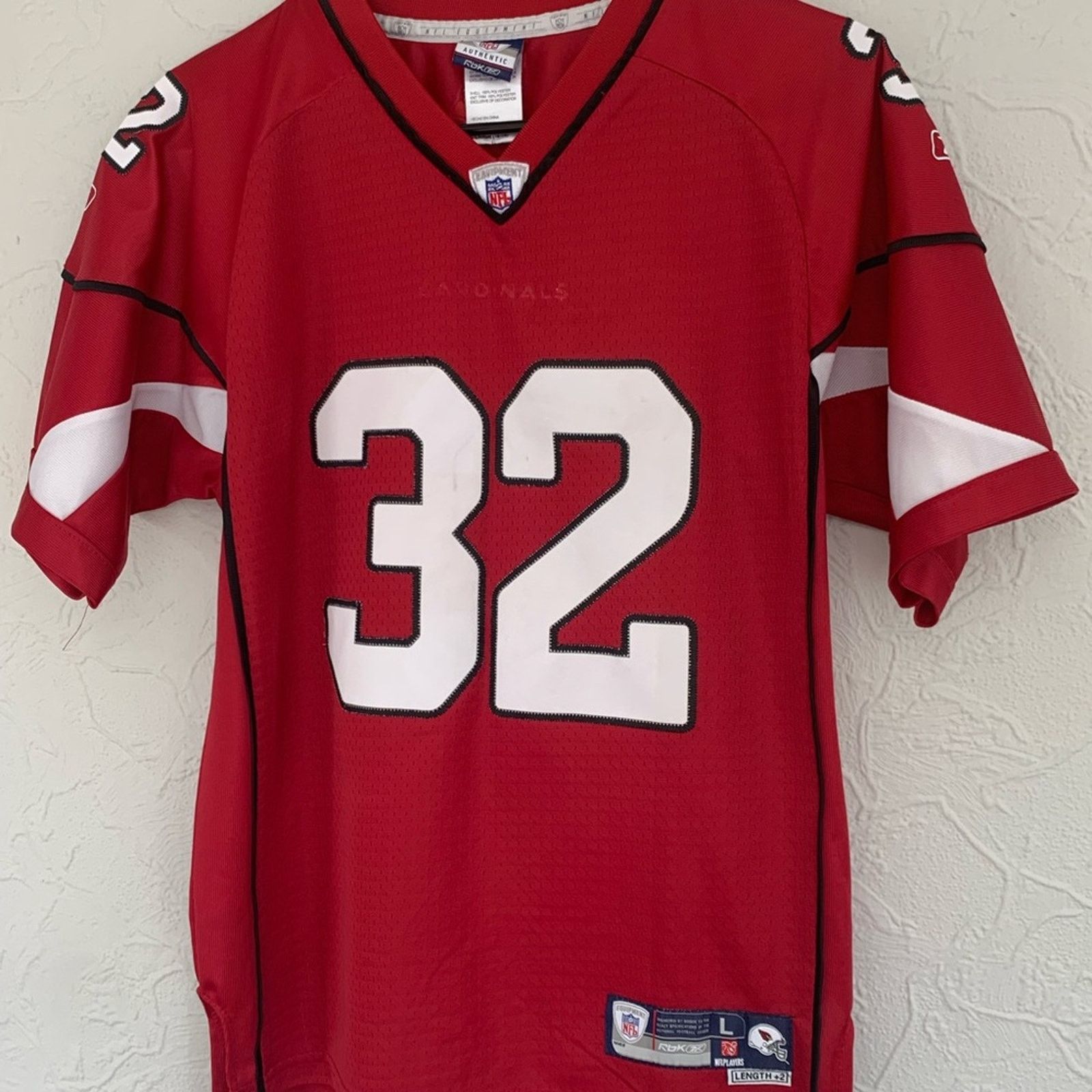 Reebok AUTHENTIC REEBOK CARDINALS EDGERRIN JAMES YOUTH SZ LARGE Size US L / EU 52-54 / 3 - 2 Thumbnail