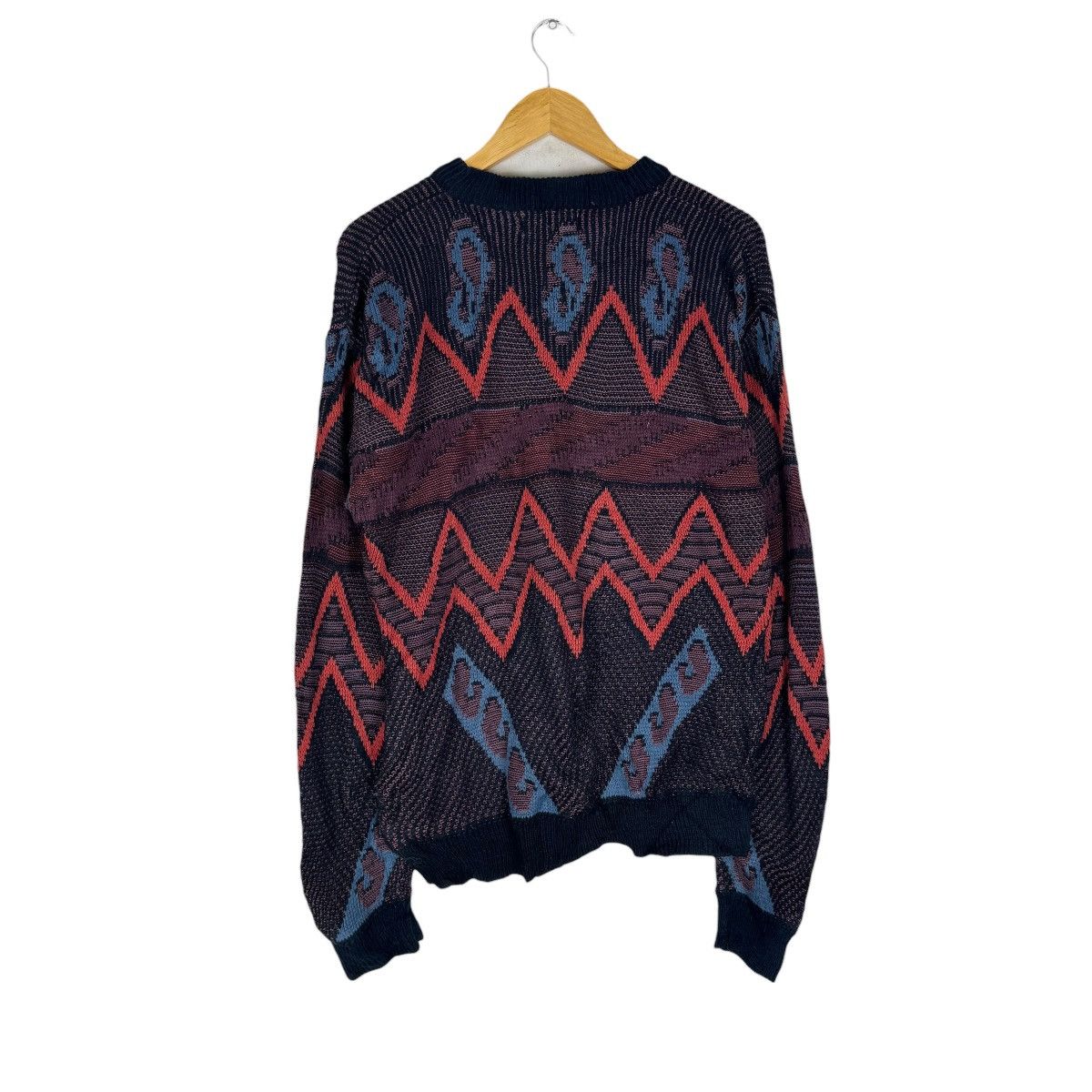 Aran Isles Knitwear ☀️GRAPHIX KNITWEAR PAISLEY SWEATER LIKE COOGI Size US L / EU 52-54 / 3 - 5 Thumbnail