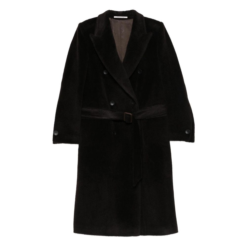 Tagliatore Tagliatore BROWN Coats - Double Breasted & Peacoats Size M / US 6-8 / IT 42-44 - 1 Thumbnail