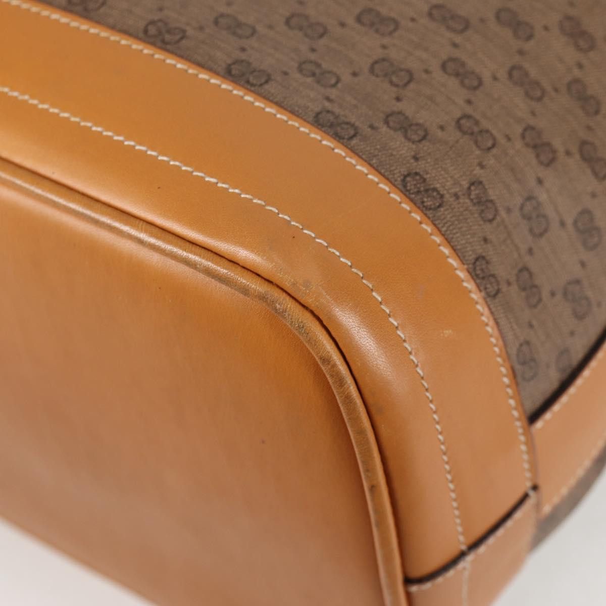 Gucci GUCCI Micro GG Supreme Shoulder Bag Pvc Beige Gold Size ONE SIZE - 13 Thumbnail