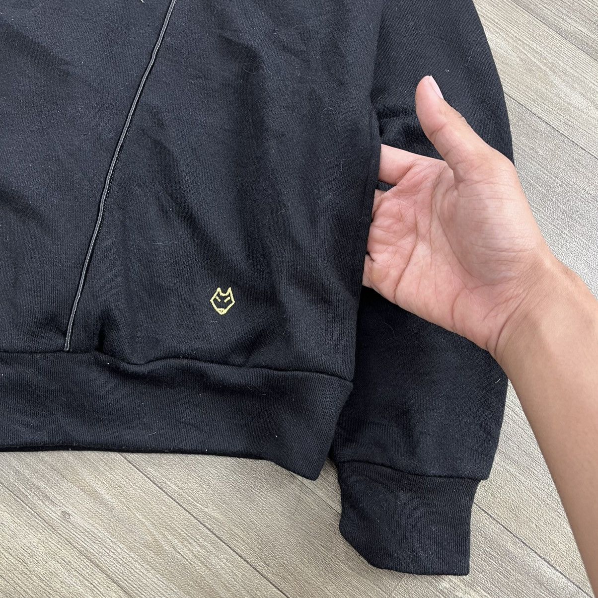 If Six Was Nine 2000s Autumn x Earth Asymmetrical Lgb Style Zip Fur Hoodie Size US M / EU 48-50 / 2 - 8 Thumbnail