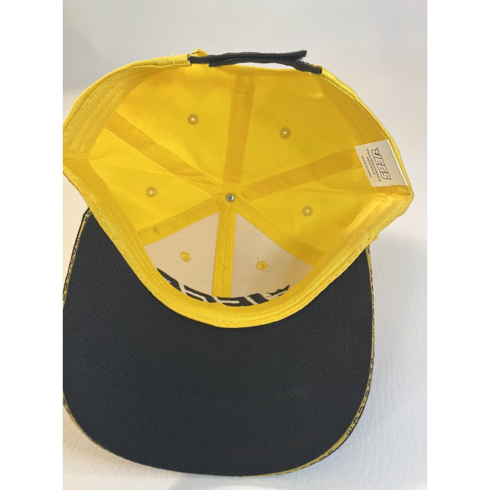 Vintage VINTAGE JEGS Racing Baseball Cap Men Adjustable Cotton Yellow/Black Cars 90s Size ONE SIZE - 7 Thumbnail