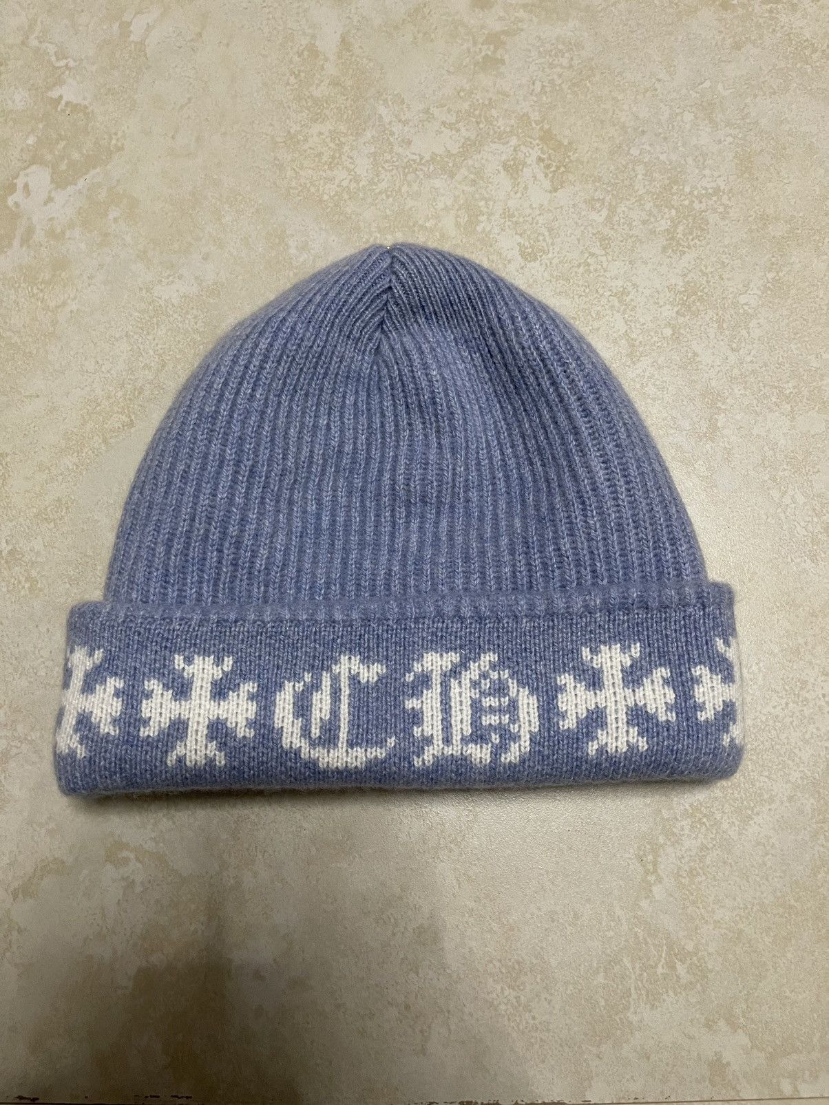 Chrome Hearts × Designer Chrome Hearts Aspen Cashmere Beanie Size ONE SIZE - 1 Thumbnail