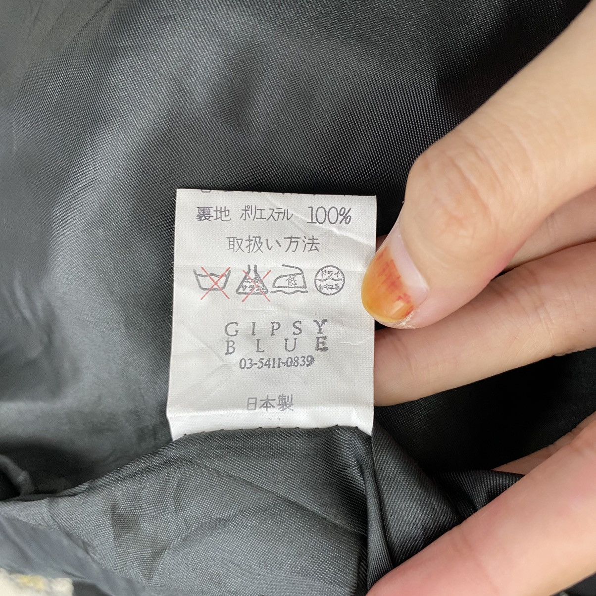 Vintage GIPSY BLUE Japanese Brand Plain Nice Design Black Zipper Size M / US 6-8 / IT 42-44 - 6 Thumbnail