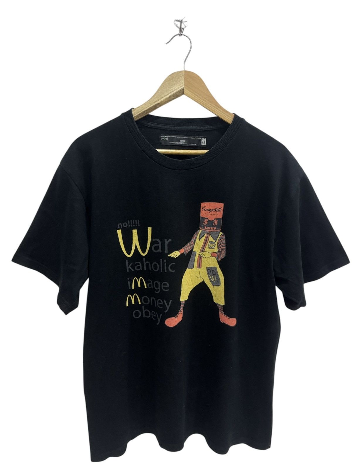 Japanese Brand BRTH Breath No War McD Campbell’s Soup Very Nice Graphic Art Size US L / EU 52-54 / 3 - 1 Thumbnail