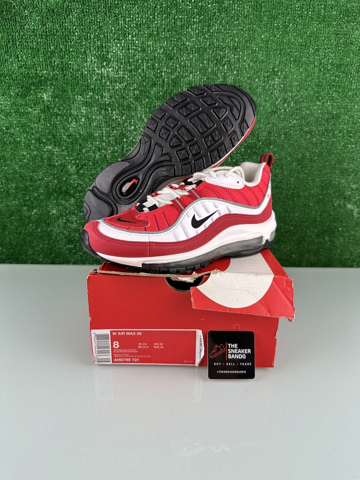 Nike Nike Air Max 98 Gym Red W Size 8W/6.5M Size US 8 / IT 38 - 1 Thumbnail