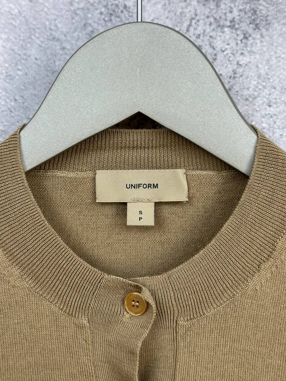 Burberry Burberry Uniform Crew Neck Wool Cardigan Sweater Beige LS Size S / US 4 / IT 40 - 10 Thumbnail