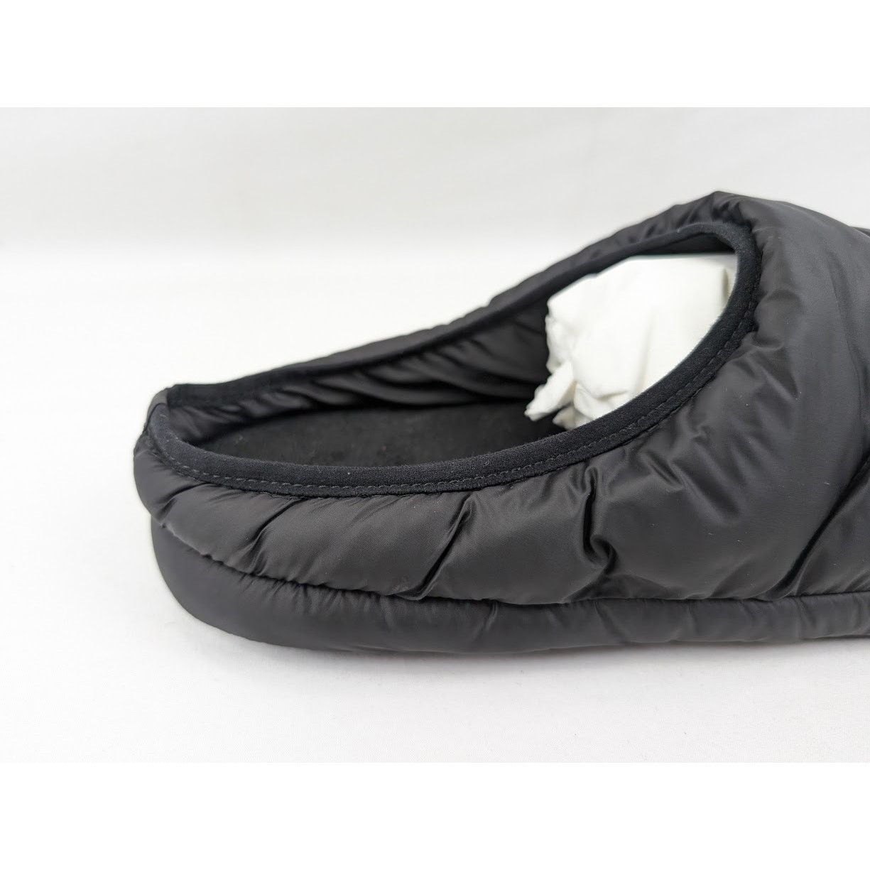 Balenciaga o1rshd1 Alaska Slipper Nylon in Black Size US 9 / EU 42 - 4 Thumbnail