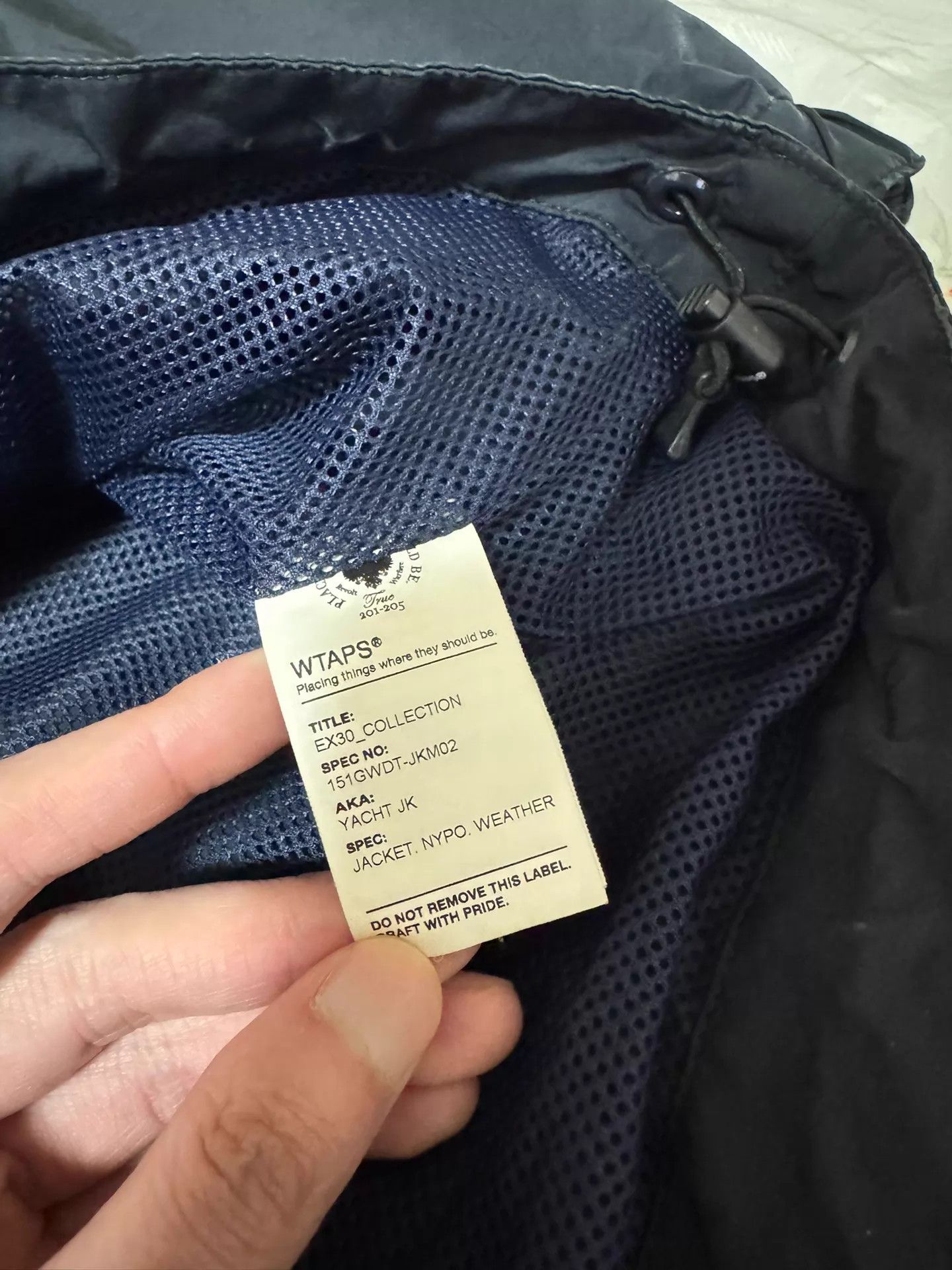 Wtaps wtaps 15ss waterproof half-zip tech jacket black M Size US M / EU 48-50 / 2 - 5 Thumbnail