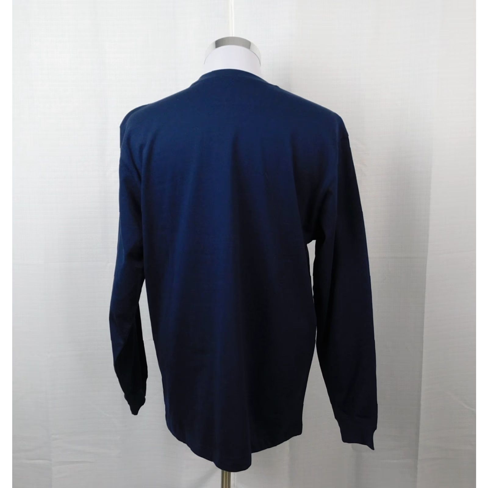 Vintage Puritan Men's Long Sleeve T-Shirt Navy Blue 38-40 Medium Size US M / EU 48-50 / 2 - 3 Thumbnail
